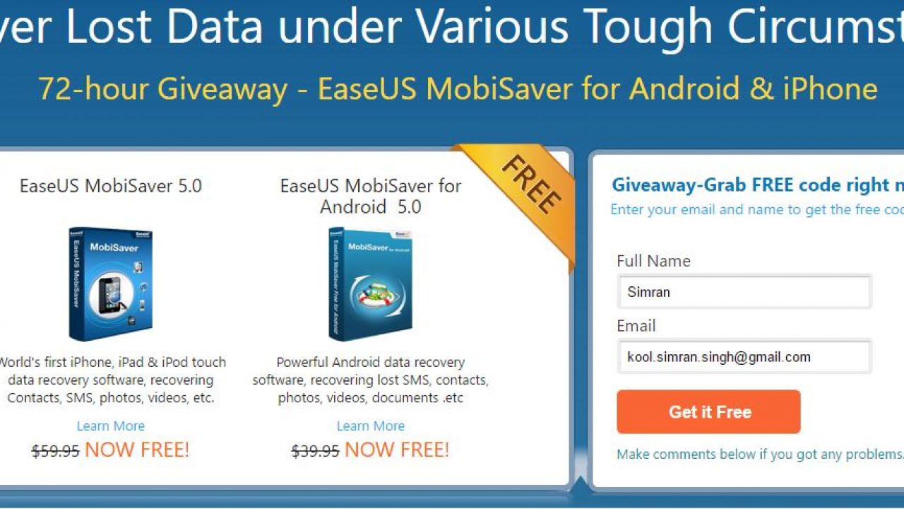 easeus mobisaver for android 5.0 free download