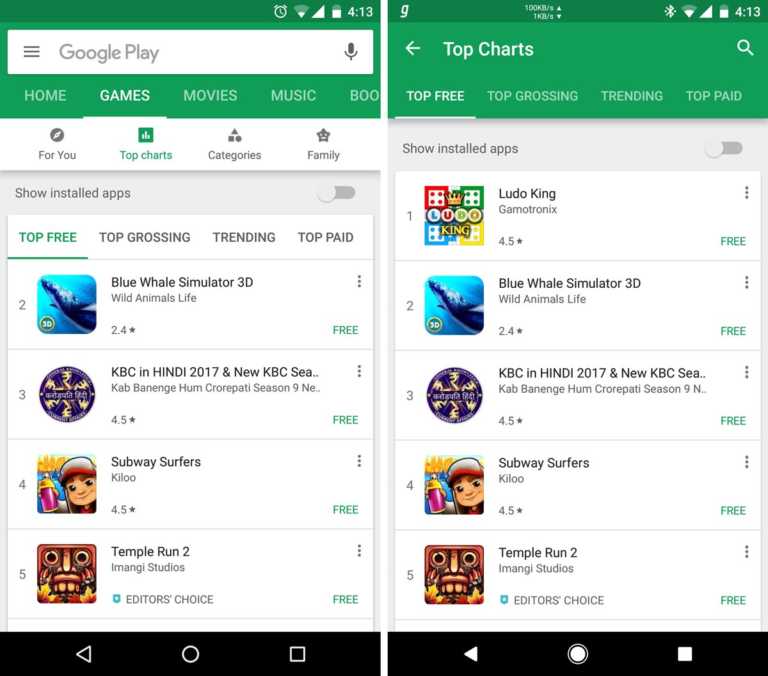 Download: Google Play Store v8.2.36 update arrives with new tab view