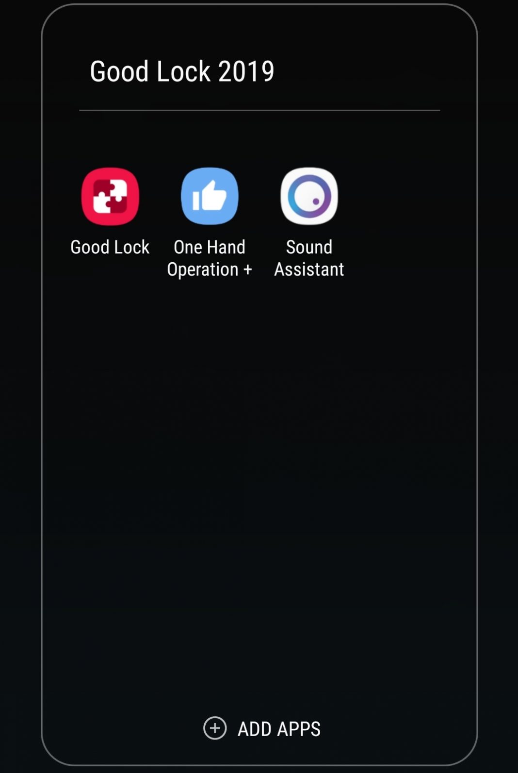 samsung galaxy app lock