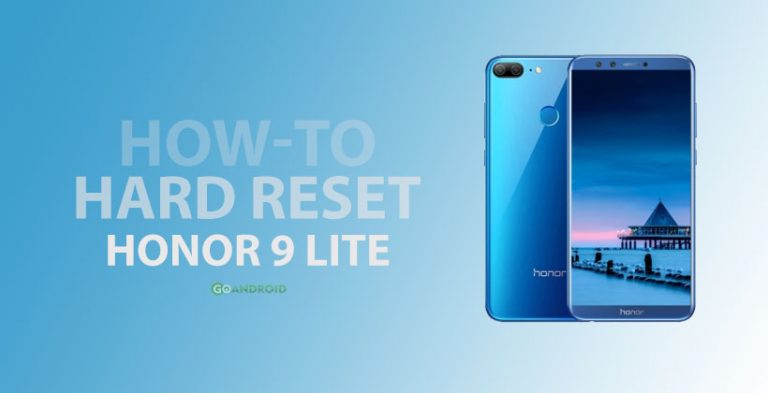 Honor 9 hard reset как сделать