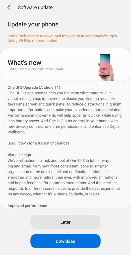 galaxy note 20 ultra one ui 3.1